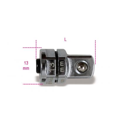 rychloupínací adaptér, 3/8”, pro řehtačkové klíče 13 mm